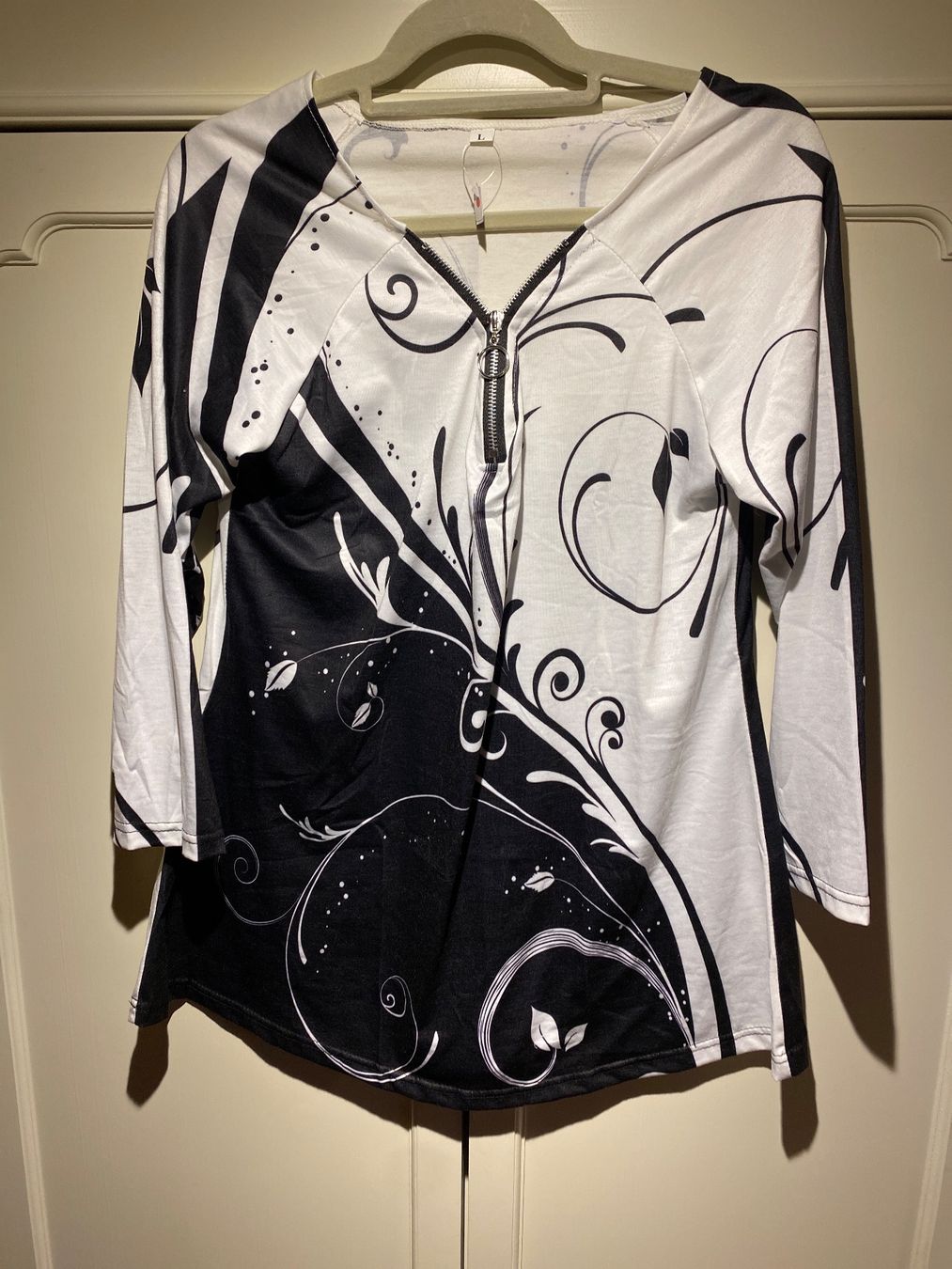 Vestiti: BLUSENKLEID SCHWARZ-WEISS,DAMEN – Nuovo e nell'imballaggio originale da Meienried venduto da ManuelaBoutique
