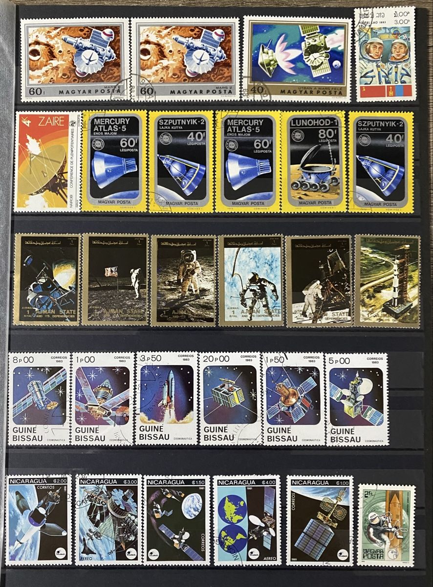 Tutti i francobolli: 58 timbres thème Espace – Usato da Petit-Lancy venduto da Solcarm