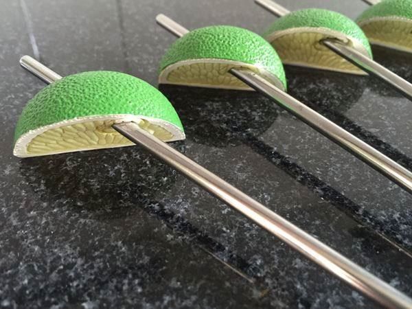 Services de table: 6 Caipirinha Rörli Deko mit Limette NEU – Neuf (Voir description) à Fällanden par LetiRobi 6