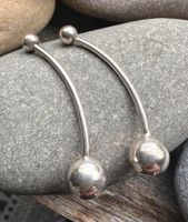 Besondere Ohrringe aus Silber (925)