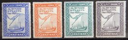 Zansibar Sanzibar Kat. 194-197 **/* 1944