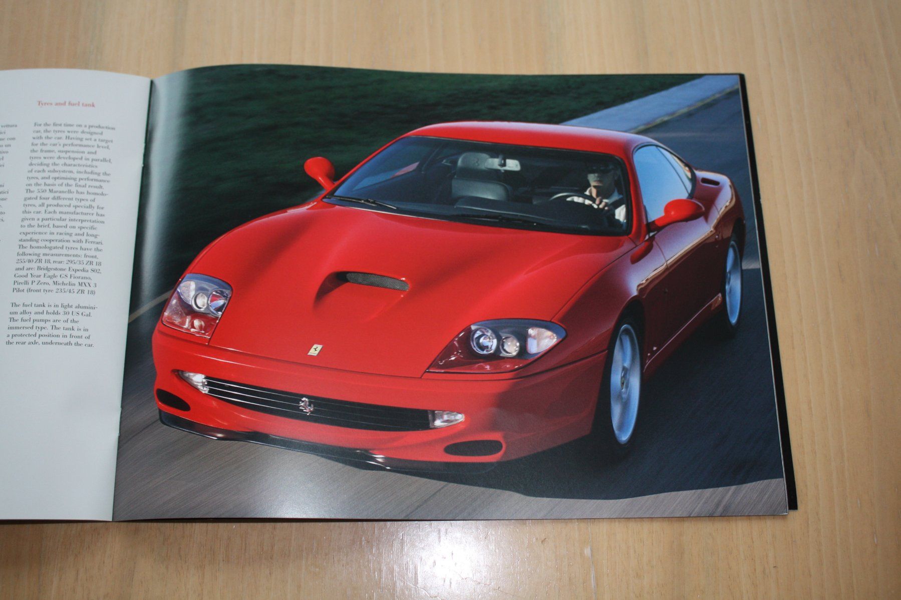 Ferrari Documenti: Ferrari 550 Maranello Pressemappe 1996 – Usato da Wikon venduto da erwin400 7