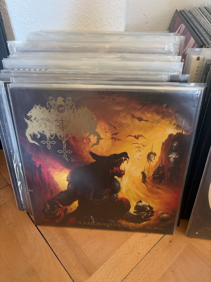 Dischi in vinile: Satanic Warmaster - Aamongandr – Usato da Winterthur venduto da Hatzel300