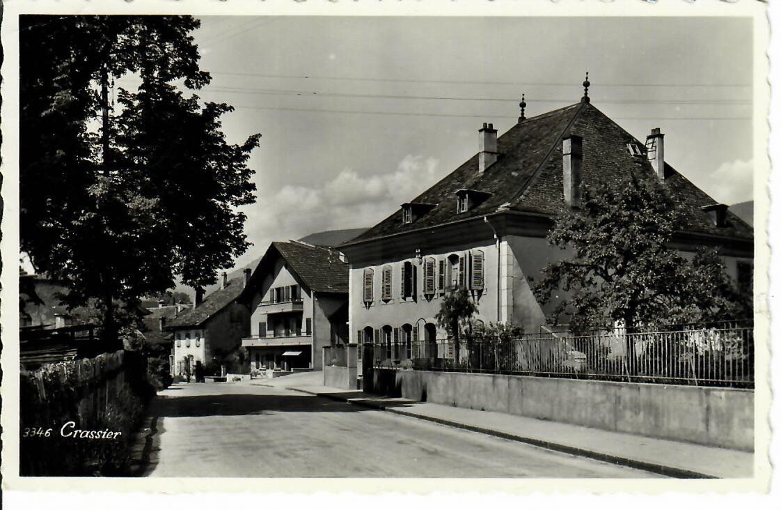 Ansichtskarten: Crassier – Gebraucht aus Hochdorf von Ziegel-16