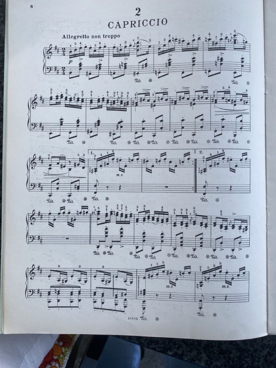 Libri: Brahms Klavierstücke op 76 – Usato da Stettlen venduto da Hansj 3