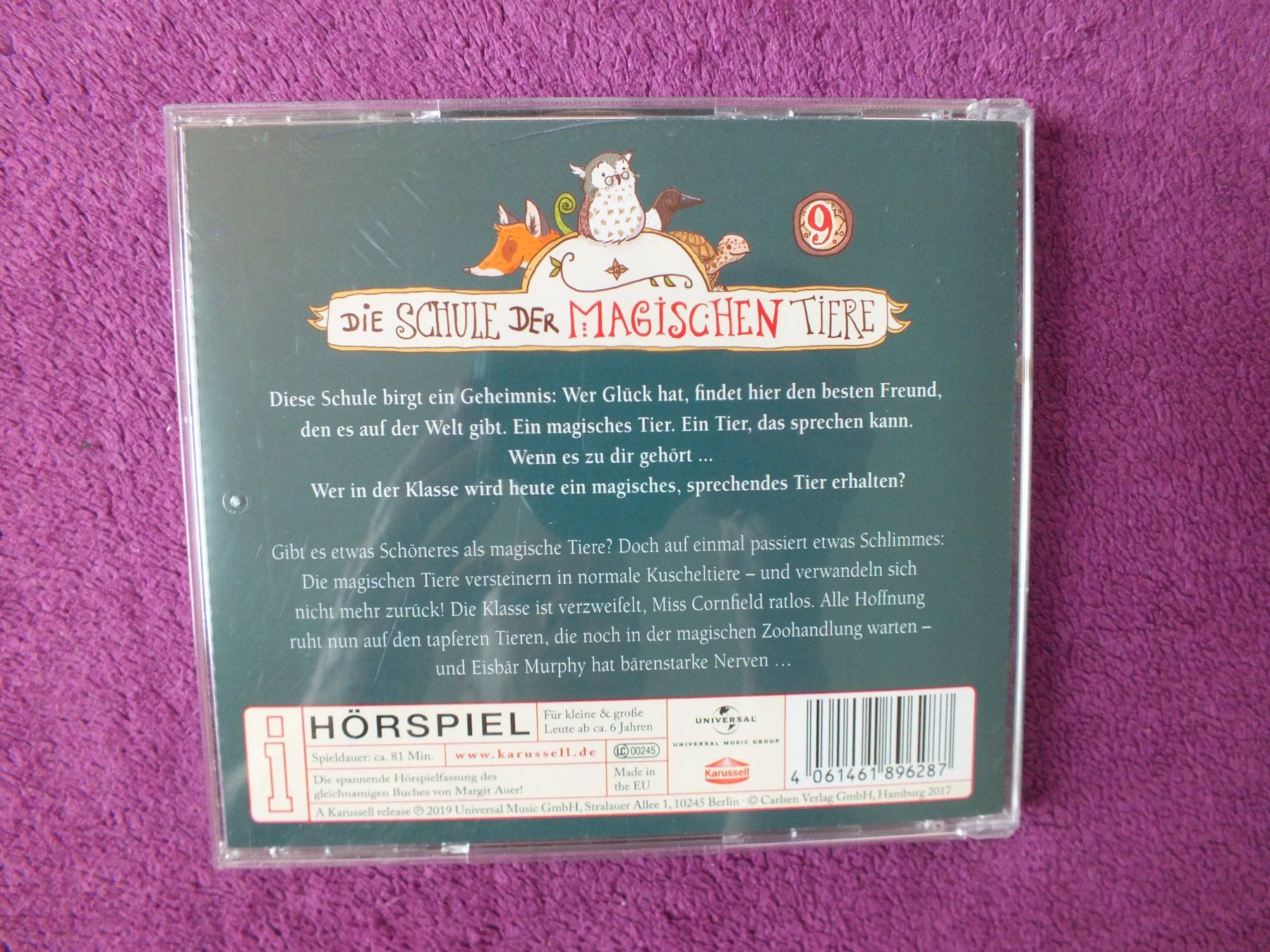 CD: Die Schule der magischen Tiere Folge 9 - Versteinert - CD – Usato da Müllheim Dorf venduto da Seeeule01 1