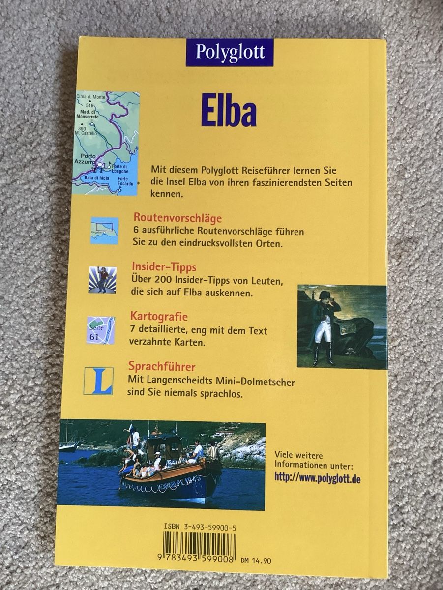 Libri: Elba Reiseführer  – Usato da Reichenbach i. K. venduto da astra2010 1
