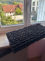 Badematte Vorleger schwarz Neu