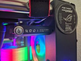 Neue ASUS Rog Gaming GPU Grafikkarten Halter