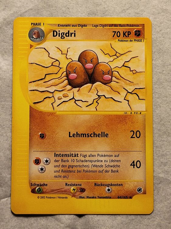 Digdri Pokémon Karte 44/165 (DE) (Gebraucht) in Grindelwald für CHF 4 ...