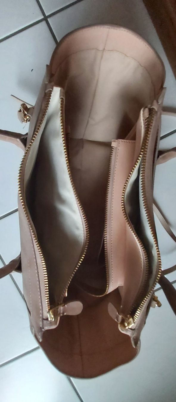 Taschen für Damen: Tanah Rhea Handtasche, beige – Neu (gemäss Beschreibung) aus Greppen von 86Sina 4