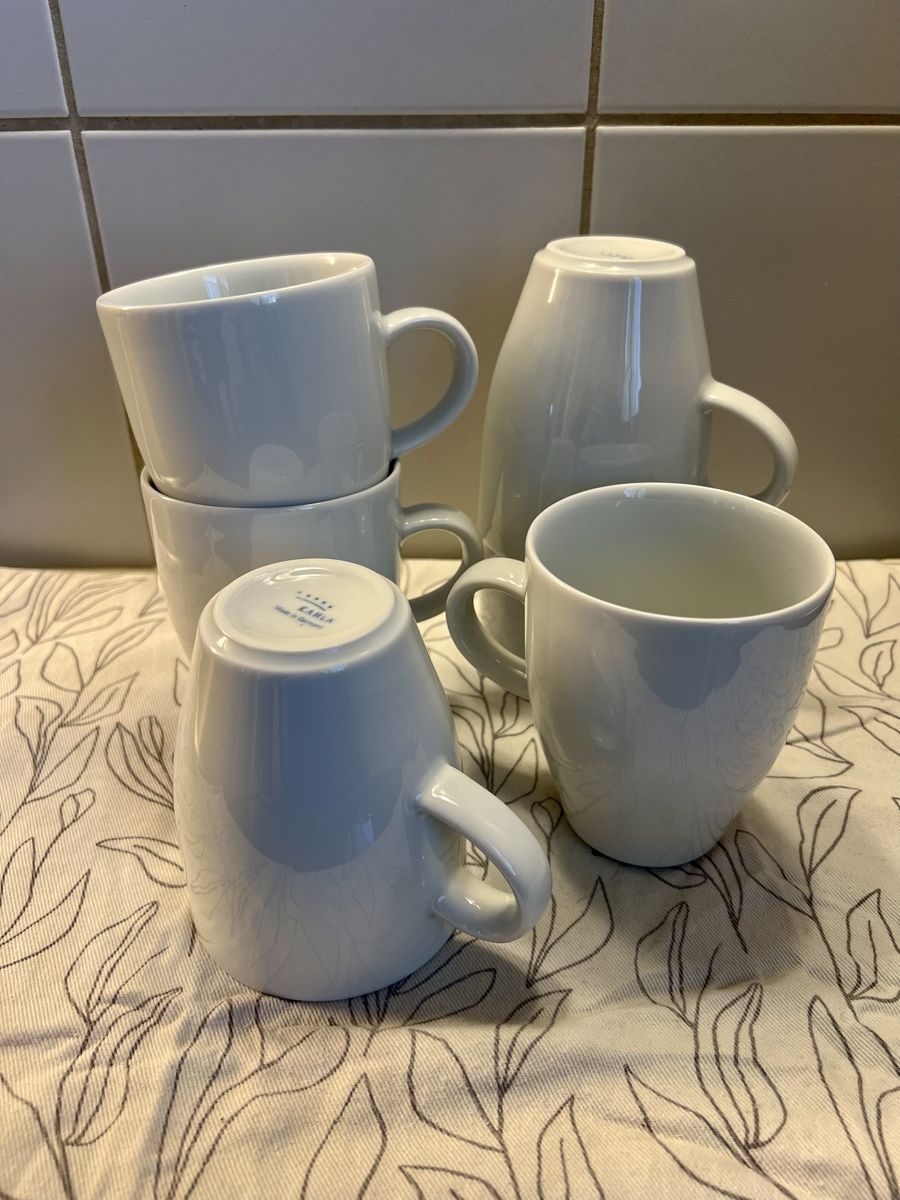 Ikea Tazze: 6er-Set Weisse Tassen – Usato da Winterthur venduto da mel_wy