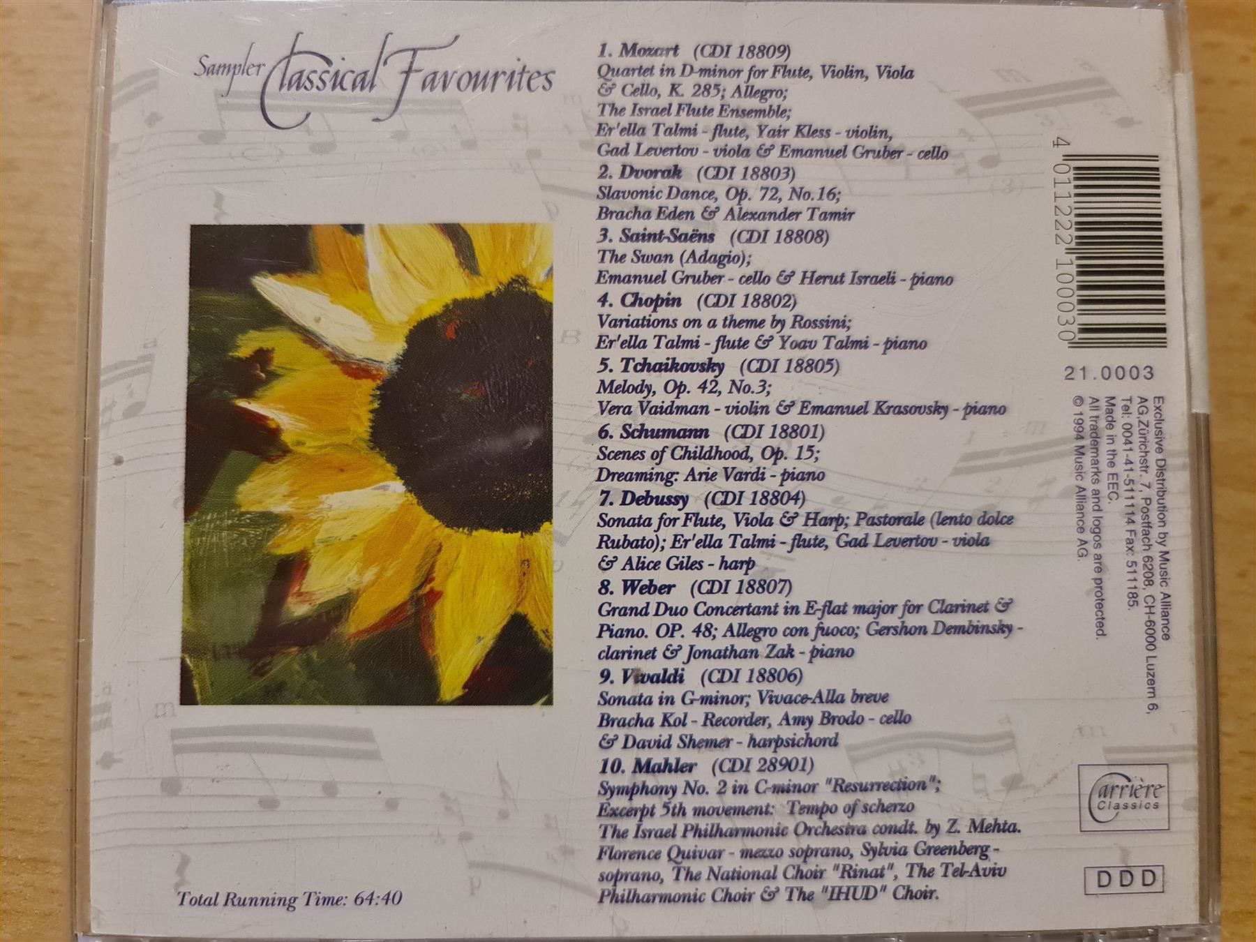CDs: Classical favourites – Gebraucht aus Dintikon von Vexi 1