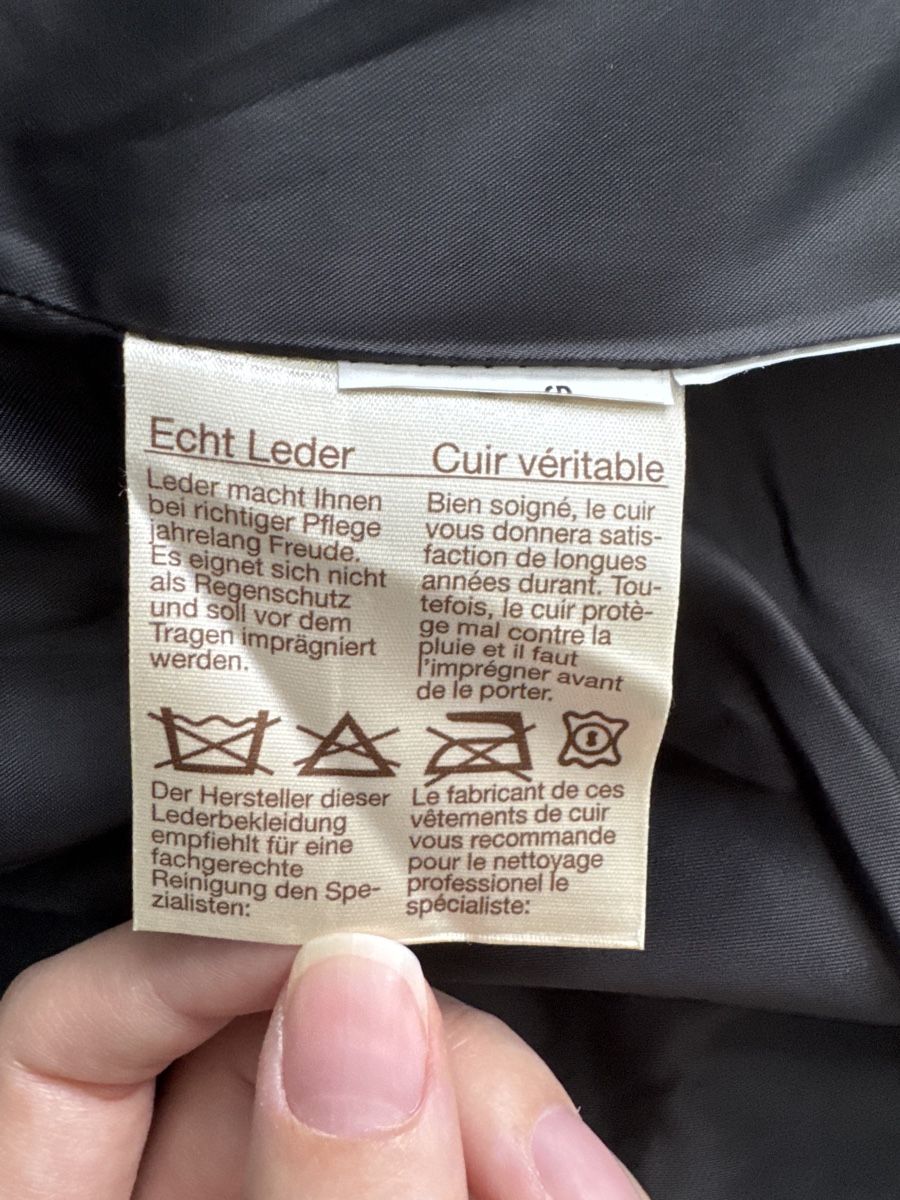 Giacche: Echtleder Jacke // Grösse 42 – Usato da Dübendorf venduto da kat_v59k 3