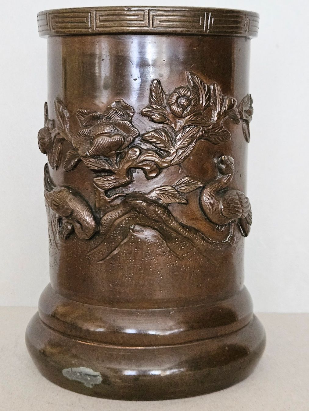 Sculture & Statue: Japanische Bronzevase, 19. Jh. – Usato da Lugano venduto da Numisartes