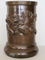 Japanische Bronzevase, ca 1890