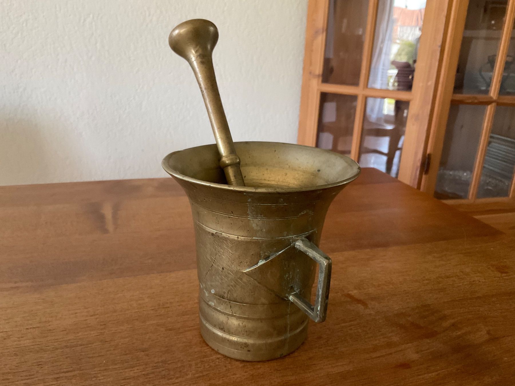 Sonstiges für das Kochen & Backen: Mörser und Pistill aus Messing – Gebraucht aus Lostorf von Merlin63 4