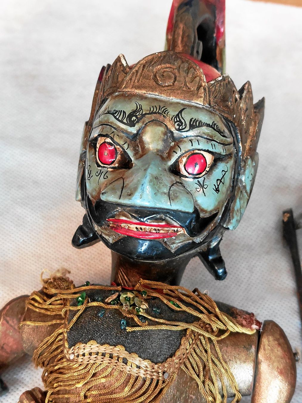 Puppen: 10 Original Wayang Golek Stabpuppen aus Java, Indonesien. – Gebraucht aus St. Gallen von Aerodoc2 5