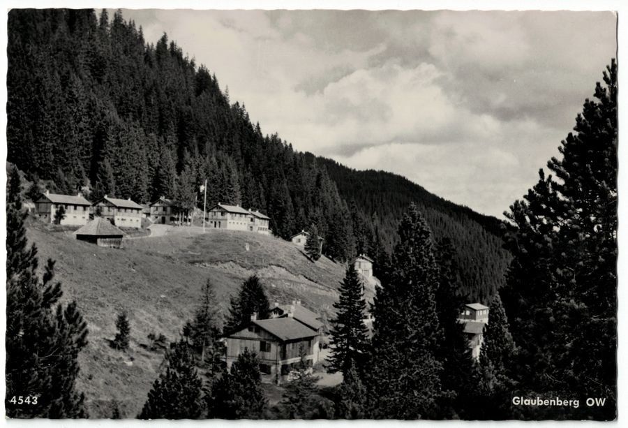 Cartoline postali: Glaubenberg, Feldpost INFANTERIESCHULEN 8. DIV. – Usato da Frauenfeld venduto da POML