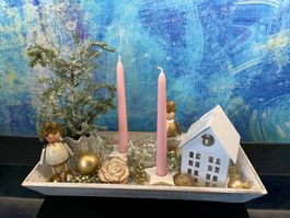 Villeroy Boch Tischdeko Weihnachtsdeko Kerzenständer Häusche