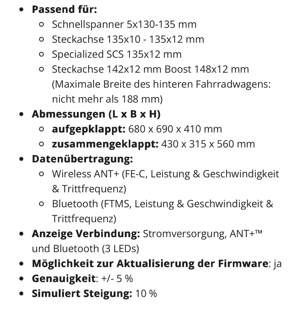 Hometrainer: Elite TUO Heimtrainer – Nuovo (secondo la descrizione) da Meinisberg venduto da L.A1 9