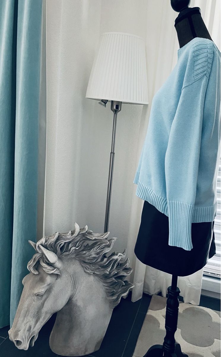 Peter Hahn Pullover & Sweatshirts: Chicer Peter Hahn Pullover in Himmelblau Turquise – Gebraucht aus Winkel von KaschmirArt 3