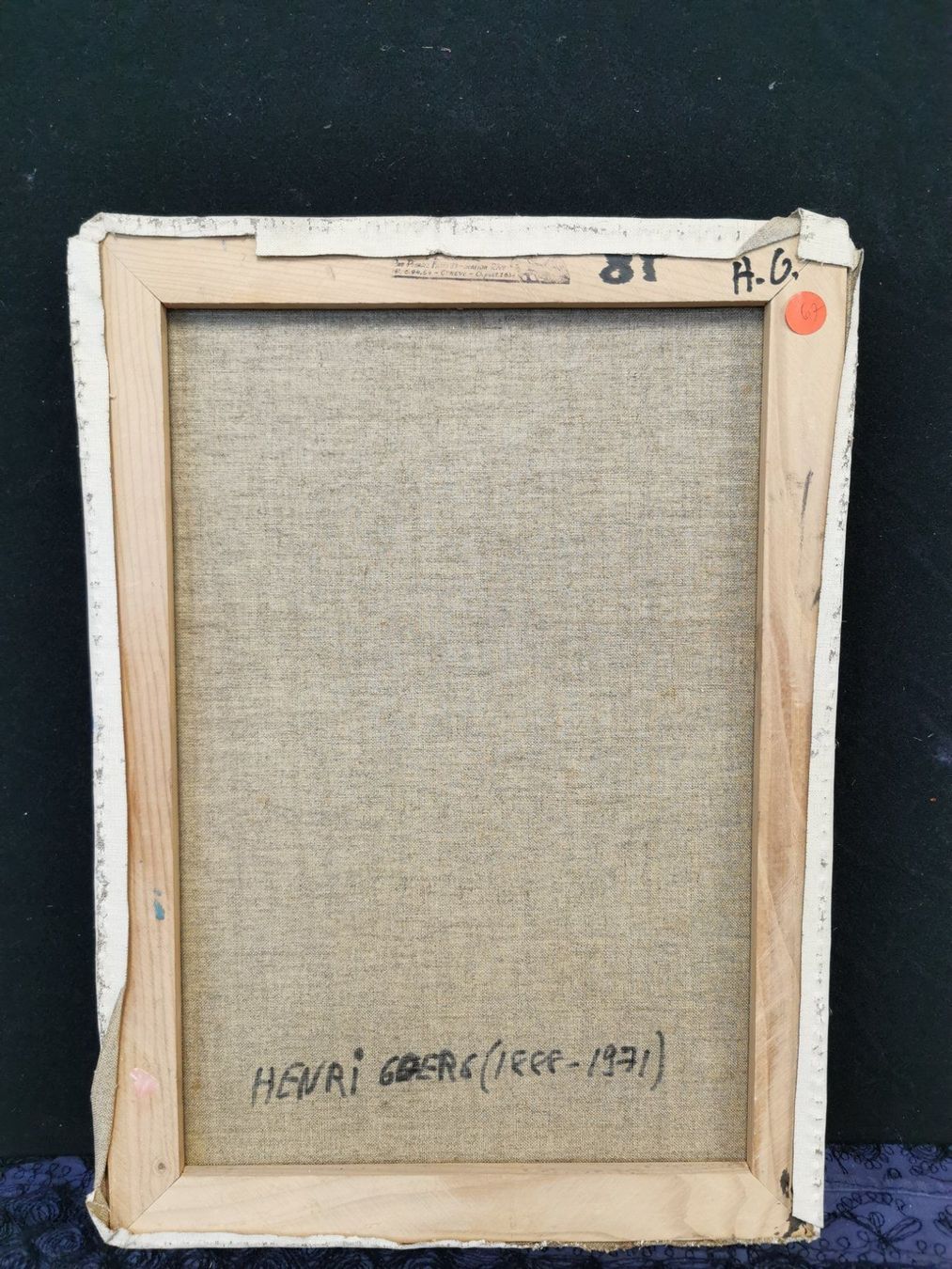 Dipinti: HENRI GOERG (1888-1971) – Usato da Genève venduto da Qanil77 4