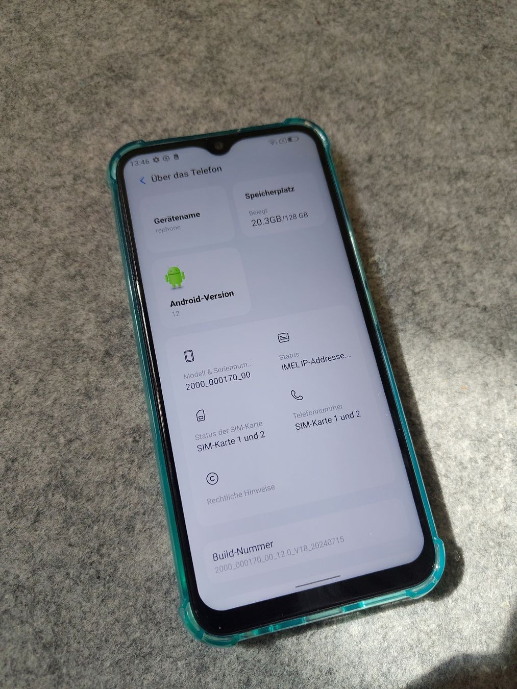 Telefoni cellulari / Smartphones: Rephone 128GB  – Usato da Goldau venduto da hergercomputer 1
