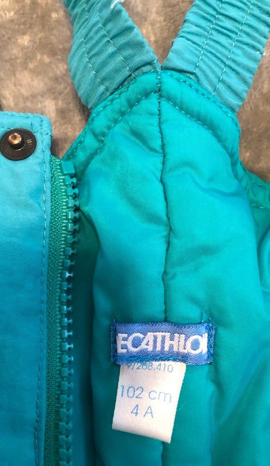 Decathlon Pantaloni: Kinder-Schneehose (102) – Usato da Grüningen venduto da tienda100 3