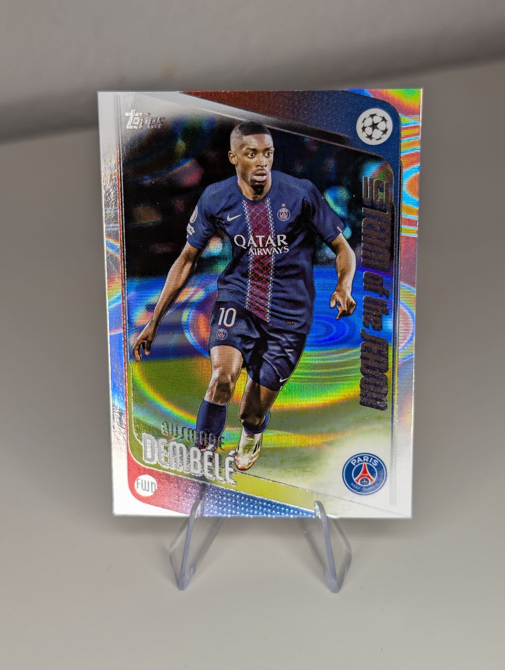 Topps Carte collezionabili: Ousmane Dembele PSG Topps Flagship – Nuovo (secondo la descrizione) da Hunzenschwil venduto da BRPCards