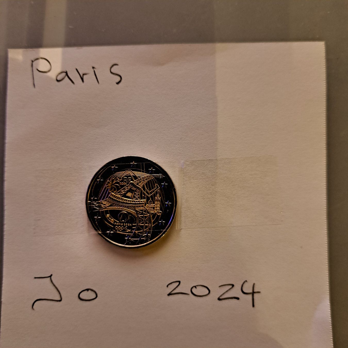 Tutti le monete: Pieces 2 euros J O paris – Usato da Renan BE venduto da Canard6