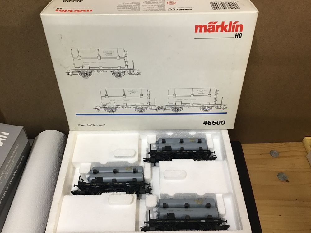 Märklin HO Kesselwagen Set 46600 - Top Zustand! (Neu und ...