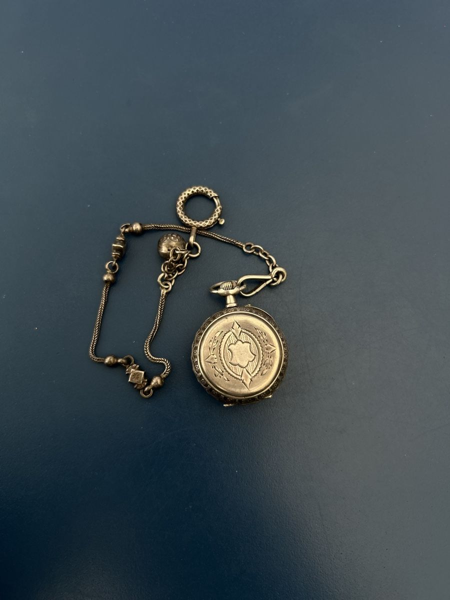 Altri accessori per orologi: Antike Taschenuhr mit Kette – Usato da Zuchwil venduto da celixne 1