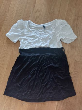 Süsses Sommerkleid schwarz/weiss Grösse S amisu