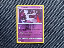 Pokemon Mewtwo Reverse Holo Crown Zenith Englisch Near Mint