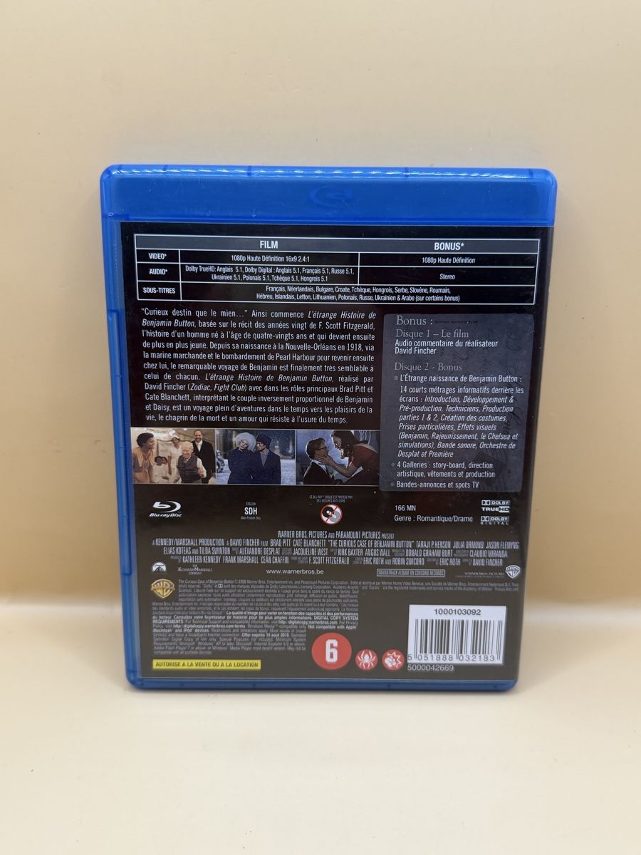 Alle DVDs: Blu-Ray L'Étrange Histoire de Benjamin Button – Gebraucht aus Genève von sho_67qj 1
