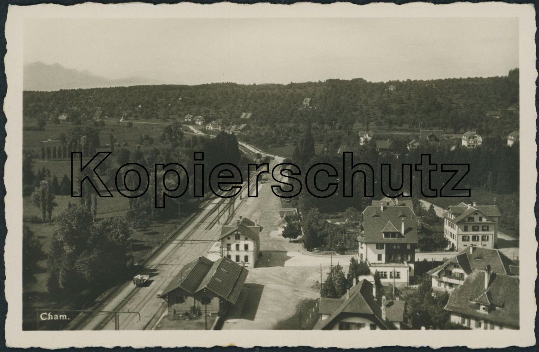 Cartoline postali: ZG Cham - Bahnhof - Bahn – Nuovo (secondo la descrizione) da Schindellegi venduto da Jonathan77