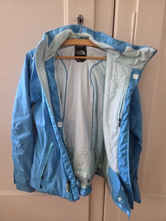 The North Face veste ski femme bleue S