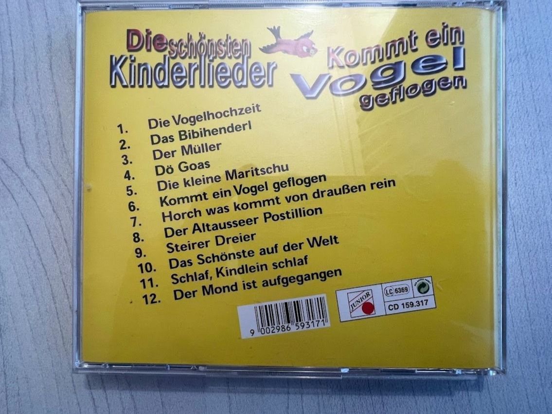 CDs: Die schönsten Kinderlieder - CD – D'occasion à Arbon par Cork 1