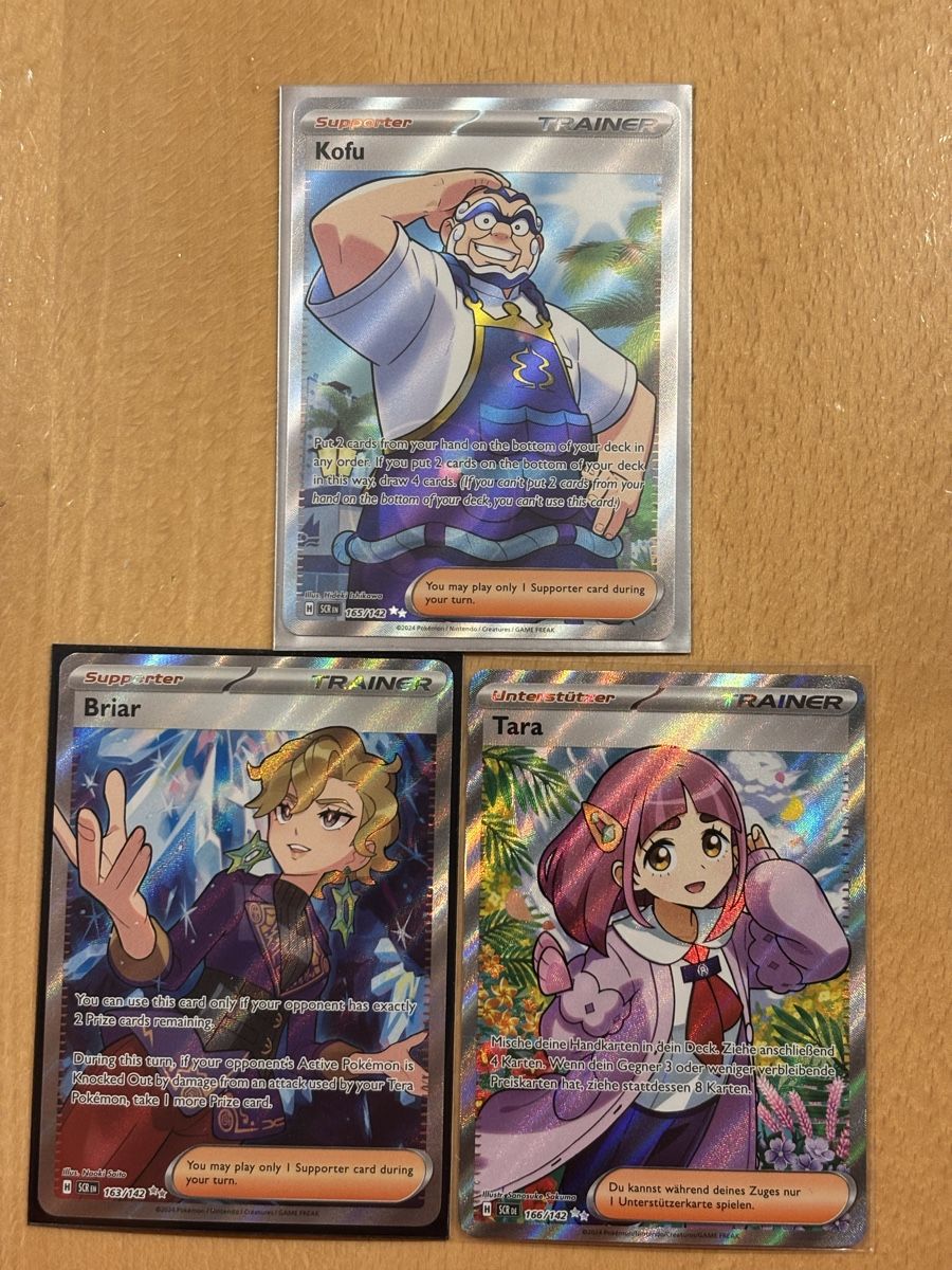 Pokémon Sammelbilder & Trading cards: Pokémon Trainer-Bundle - Stellar Crown - ENG+DEU – Neu (gemäss Beschreibung) aus Wettingen von TaMoritz