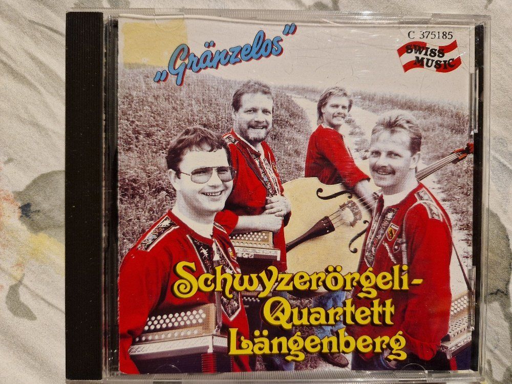 CD: Schwyzerörgeli Quartett Längenberg: Gränzelos - Vergriffen! – Usato da Brittnau venduto da Zibu