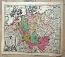 Deutschland Oesterreich  von Seutter um 1730