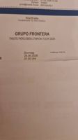 Grupo frontera / parkett Stehplatz