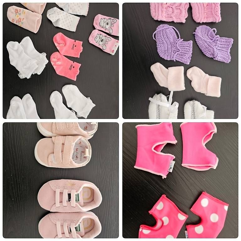 Lotti & Set di vestiti: Schuhe & Socken Newborn 0-6 Monate – Usato da Gossau ZH venduto da saroh90