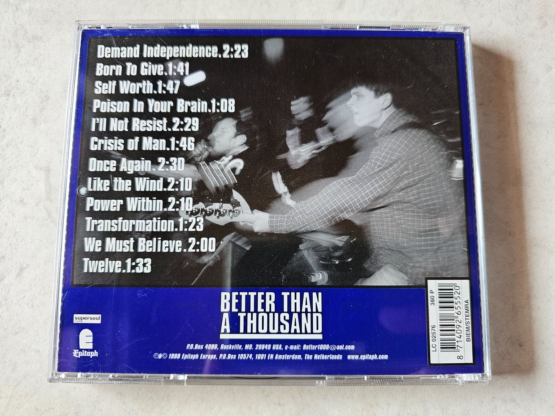 CD: Better Than A Thousand  -  Value Driven – Usato da Schneisingen venduto da backstore24 1