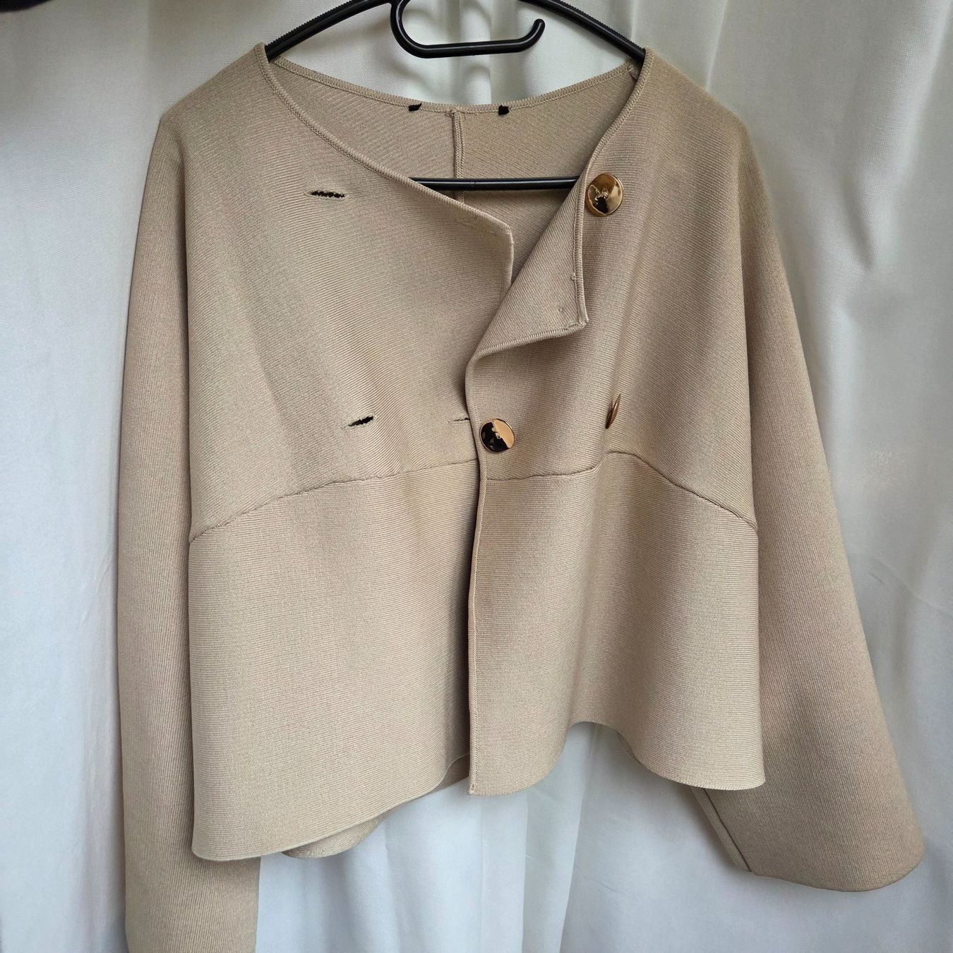 Zara Jacken: Veste Zara beige ample S-M – Neu (gemäss Beschreibung) aus Onex von AF. 1