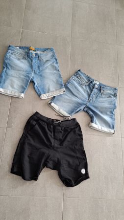 3 kurze Jeanshose Shorts Gr. S Jack & Jones/ sixth june