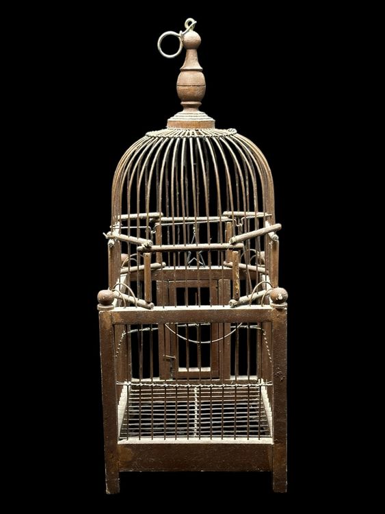 Ancienne Cible De Tir Foraine - Oiseau En Fonte - Galerie / Carnaval