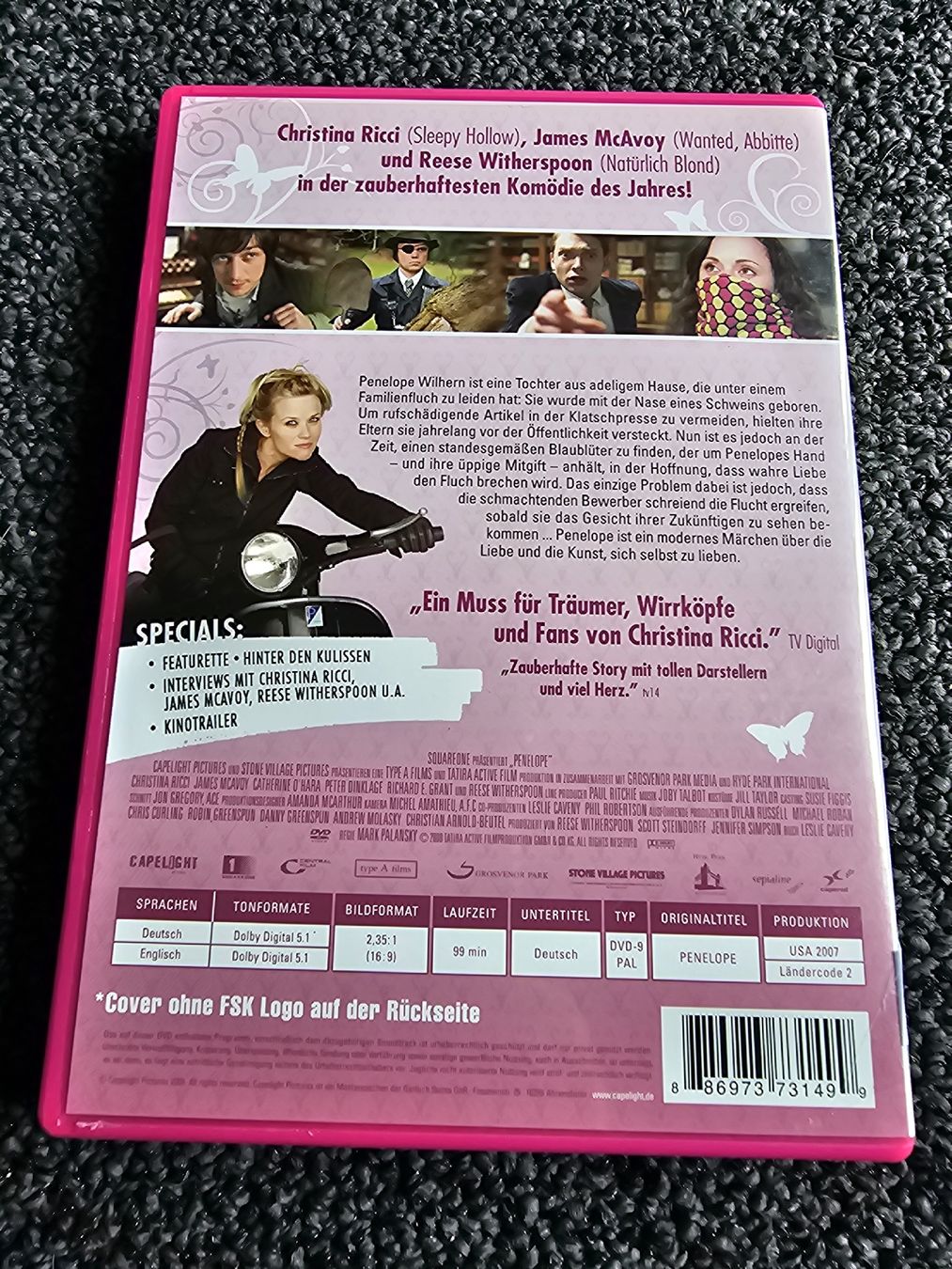 Alle DVDs: DVD Penelope (20087) – Gebraucht aus Ruswil von jan_bxl5 1