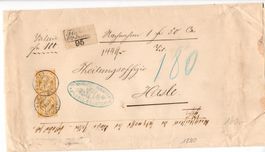 Brief, Gemeinderahtskanzlei Flühli LU 1890
